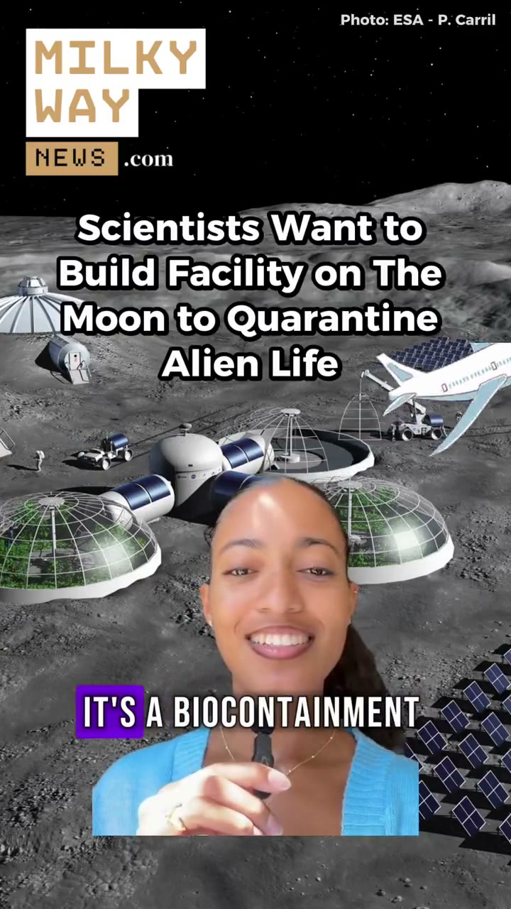 A Port of Customs on the Moon for Extraterrestrial Visitors?